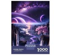 1000 Piece Jigsaw Puzzles for Adults Amethyst River Canyon Adult Puzzles Hands-on Game Stress Reliever Difficult And Challenge 38x26cm/1000pcs