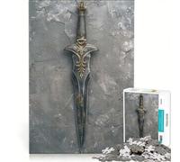 1000 Piece Jigsaw Puzzles for Adults Ancient Ninja Dagger, Practical Game, Improve Memory, Deal As Gifts for The Whole Family 50x75cm
