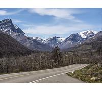 1000 Piece Jigsaw Puzzles for Adults And Kids Age 14 Years Up - Mountains road landscape 75x50cm
