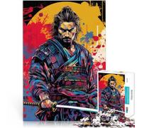 1000 Piece Jigsaw Puzzles For Adults and teenagers Samurai - The Way of the Warrior Made of cardboard，for age 14+ wall decoration Games Toys Gift。size：38x52cm/14.96x20.47inch