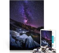 1000 Piece Jigsaw Puzzles For Adults and teenagers Starry Sky shooting stars Made of wood,for age 14+ Play toys It is ideal as a gift for the whole family。size:50x75cm/14.96x20.47inch