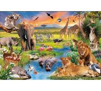 1000 Piece Jigsaw Puzzles for Adults and Teens and Kids Family Happy Time Gift Idea Wild Animals