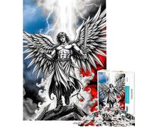 1000 Piece Jigsaw Puzzles for Adults Angel Warrior Jigsaw Puzzle Hands-on Game But Fun And Humorous for Is Ideal As A Gifts (Size 38x26cm)