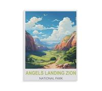 1000 Piece Jigsaw Puzzles for Adults，Angels Landing Zion National Park，Classic Puzzle Difficult Puzzle Fun Creative DIY Toys Gifts for Girls And Boys, Family Games（38x26cm）-HJ47