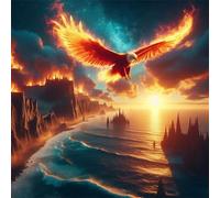 1000 Piece Jigsaw Puzzles for Adults Animal Eagle Sunrise, Educational Games, Impossible Hard Difficult Challenging, Relaxation Jigsaw Puzzles for Adults 1000 Pieces 25.6x25.6 inch