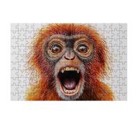 1000 Piece Jigsaw Puzzles for Adults, Animal Jigsaw Puzzles for Adults 1000, Monkey Jigsaws Educational Game, Challenging Puzzle Games for The Whole Wooden Puzzle for Home Decor Gifts for Women -1735