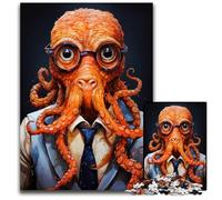 1000 Piece Jigsaw Puzzles for Adults Animal Octopus Paper Jigsaw Puzzles Brain Challenge Gift Educational Activity for Teenagers 1000 PCS(38x26cm)