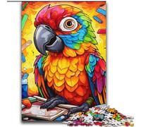 1000 Piece Jigsaw Puzzles for Adults Animals Birds Parrots,Help The Brain Exercise Addictive Toys to Cultivate Patience Artists Collection,Fine Art 38x52cm