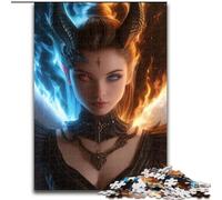 1000 Piece Jigsaw Puzzles for Adults Anime Angel Girl Jigsaw DIY Decoration, Brain Challenge, for Adult, Family, (size 26x38cm)