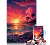 1000 Piece Jigsaw Puzzles for Adults Anime Art Landscape 1000 Piece Puzzle,is Ideal As Gifts for The Whole Family Suitable for And 14 38x26cm