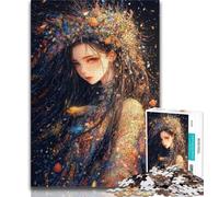 1000 Piece Jigsaw Puzzles for Adults Anime Girl Teenager Puzzles,Relax Games Is Ideal As A Gift for The Whole Family (size 75x50cm)
