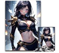 1000 Piece Jigsaw Puzzles for Adults Anime Girl Wooden Puzzles Perfect Home Or Office Decor Ideal 1000 PCS(75x50cm)