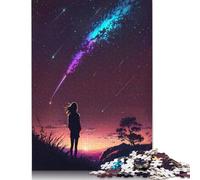 1000 Piece Jigsaw Puzzles for Adults Anime Milky Way Galaxy Jigsaw Puzzles for Adults And Paper Puzzles Puzzle for Puzzles Lovers 1000pcs (38x26cm)