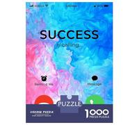 1000 Piece Jigsaw Puzzles for Adults Answer Success Is Calling Teenager Puzzles Toy Wall Decor Birthday Present Unique Gifts for Birthday And Christmas 70x50cm/1000pcs