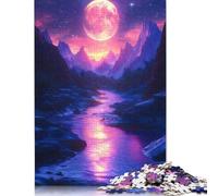 1000 Piece Jigsaw Puzzles for Adults Arctic Ice Sunset Creative Rectangular Paper Puzzle 1000pcs (38x26cm)