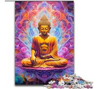 1000 Piece Jigsaw Puzzles for Adults Art Buddha Jigsaw Family Interactive Game, DIY Home Decor Brain Challenge Gift (size : 50x75cm)