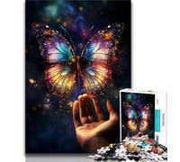 1000 Piece Jigsaw Puzzles for Adults Art Dream Butterfly Teenager Jigsaw,Family Entertainment Toys with Matching Poster And Trivia Sheet (size 75x50cm)