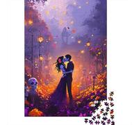 1000 Piece Jigsaw Puzzles for Adults Art Happy Lovers Wooden Jigsaw Puzzle Family Entertainment Toys 1000pcs (75x50cm)