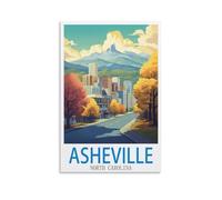 1000 Piece Jigsaw Puzzles for Adults Asheville North Carolina Jigsaw Adult Decompression Game Puzzle Students Toys for Children Christmas Birthday Gifts 70x50cm