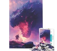 1000 Piece Jigsaw Puzzles for Adults Attack Of The Kaiju Practical Game Learning Educational Toys Birthday Gifts Birthday Present (Size 38x26cm)