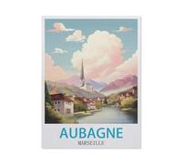 1000 Piece Jigsaw Puzzles for Adults，Aubagne Marseille，Classic Puzzle Difficult Puzzle Fun Creative DIY Toys Gifts for Girls And Boys, Family Games（50x70cm）-GQ6