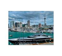 1000 Piece Jigsaw Puzzles for Adults，Auckland, New Zealand，Classic Puzzle Difficult Puzzle Fun Creative DIY Toys Gifts for Girls And Boys, Family Games（38x26cm）-AT10