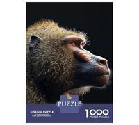 1000 Piece Jigsaw Puzzles for Adults Baboon Adult Jigsaw Puzzle Toy Wall Decor Wall Decoration Unique Gifts for Birthday And Christmas 38x26cm/1000pcs