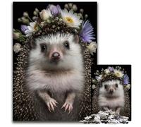 1000 Piece Jigsaw Puzzles for Adults Baby Fluffy Hedgehog Paper Jigsaw Challenging Brain Teaser for Teenagers Family Game Night Fun 1000 PCS(38x26cm)