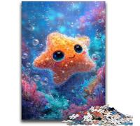 1000 Piece Jigsaw Puzzles for Adults Baby Starfish Educational Family Game Deal As Gifts for The Whole Family for And Age 14 Years Up 50x75cm