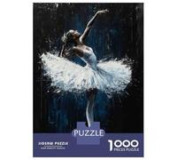 1000 Piece Jigsaw Puzzles for Adults Ballerina Modern Puzzles for Adults Relaxing Games A Work of Art Difficult And Challenge 70x50cm/1000pcs