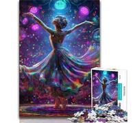 1000 Piece Jigsaw Puzzles for Adults Ballet Dancer Puzzles,Game Toys Every Piece Is Unique - Challenging Family Fun Game (size 38x26cm)