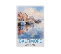 1000 Piece Jigsaw Puzzles for Adults,Baltimore Maryland,Classic Puzzle Difficult Puzzle Fun Creative DIY Toys Gifts for Girls And Boys, Family Games(75x50cm)-FS26