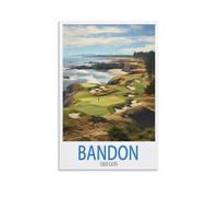 1000 piece jigsaw puzzles for adults，Bandon Oregon Golf Challenging Festive Family Puzzle, Premium Artwork for Relaxation & Decor 70 * 50cm