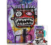 1000 Piece Jigsaw Puzzles for Adults Basquiat-style Child,Help The Brain Exercise Addictive Toys to Cultivate Patience Artists Collection,Fine Art 38x26cm