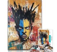 1000 Piece Jigsaw Puzzles for Adults Basquiat Style Teenager Jigsaw,Birthday Present, Gifts, Wall Art for Age 14 Years Up 26x38cm