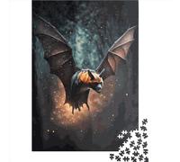1000 Piece Jigsaw Puzzles for Adults Bat Animal Jigsaw Puzzle Adult Wooden Puzzles Family Entertainment Toys 1000pcs (75x50cm)