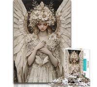 1000 Piece Jigsaw Puzzles for Adults Beautiful Angel Teenager Jigsaw,Learning Educational Toys Family Games Unique Birthday And Gifts (size 75x50cm)