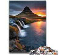 1000 Piece Jigsaw Puzzles for Adults Beautiful Mountains And Lakes Educational Games Home Decoration Educational Game for Birthday, Chrismas 26x38cm