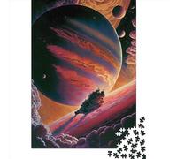 1000 Piece Jigsaw Puzzles for Adults Beautiful Space Landscape5 Jigsaw Puzzle Adult Wooden Puzzles Family Entertainment Toys 1000pcs (75x50cm)
