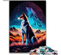1000 Piece Jigsaw Puzzles for Adults Beautiful Stray Dog Impossible Jigsaw Puzzles for Adults size 50x75cm Ideal for Family Fun, Relaxation