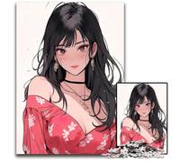 1000 Piece Jigsaw Puzzles for Adults Beautiful Woman Anime Jigsaw Puzzles HighDifficulty Brain Teaser for Teenagers 1000 PCS(38x26cm)