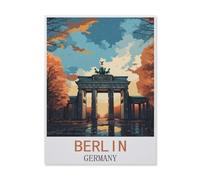 1000 Piece Jigsaw Puzzles for Adults，Berlin Germany，Classic Puzzle Difficult Puzzle Fun Creative DIY Toys Gifts for Girls And Boys, Family Games（50x70cm）-FK6
