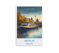 1000 piece jigsaw puzzles for adults，Berlin Germany paper Puzzle Jigsaw Puzzle Artwork Intellective Educational Toys Gifts 70x50cm