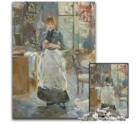 1000 Piece Jigsaw Puzzles for Adults Berthe Morisot Difficult Puzzles for Adults Educational Activity for Cognitive Skills Cognitive Skill Improvement 1000 PCS(38x26cm)
