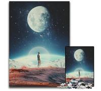 1000 Piece Jigsaw Puzzles for Adults between Sometime+Eternity Paper Jigsaw Challenging Brain Teaser for Teenagers Family Game Night Fun 1000 PCS(38x26cm)