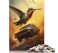 1000 Piece Jigsaw Puzzles for Adults Bird in Flight Dynamics Jigsaw Puzzles for Adults, Paper Puzzles Educational Stress Relief Toy Puzzle 38x26cm/1000pcs
