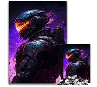 1000 Piece Jigsaw Puzzles for Adults Black Troops In Space Wooden Jigsaw Puzzles for Adults DIY Home Decor Gift, Adult Brain Teaser 50x75CM/19.68x29.52inch