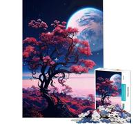 1000 Piece Jigsaw Puzzles for Adults Blue Moon Jigsaw Puzzle Hands-on Game But Fun And Humorous for Is Ideal As A Gifts (Size 38x52cm)