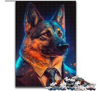 1000 Piece Jigsaw Puzzles for Adults Boss Giraffe Impossible Jigsaw Puzzles for Adults size : 26x38cm Brain-Challenging DIY Decorative Game, Family Interactive Toy