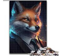 1000 Piece Jigsaw Puzzles for Adults Boss Golden Retriever Puzzles for Adults size 50x75cm for Home Decor & Holiday Fun
